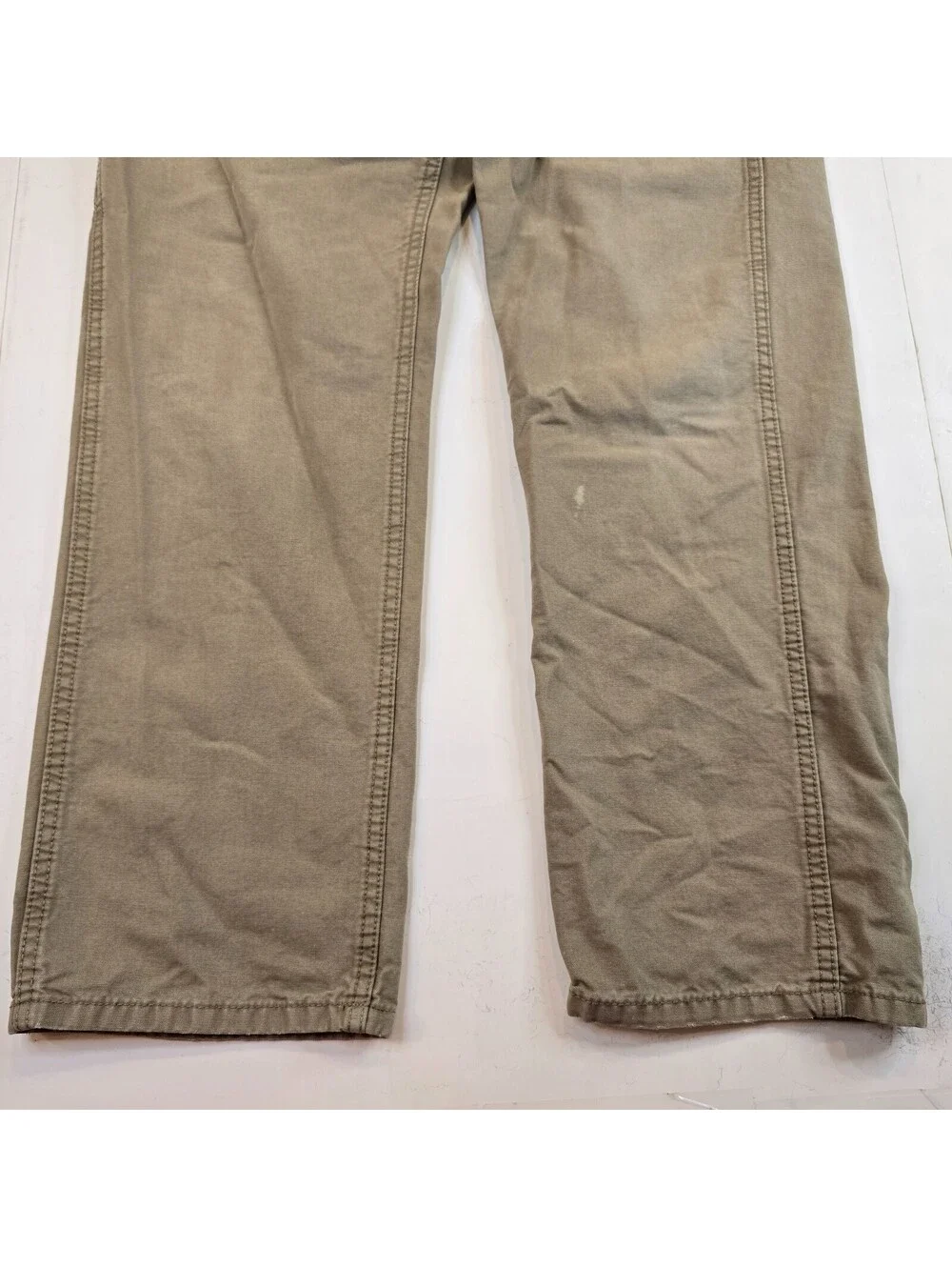 Blue Mountain Pants Mens 34x32 Brown Cotton Carpenter Straight Utility Workwear